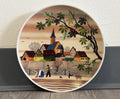 Vintage German E&A Bockling Collector Plate  #10 Herbst In Franken