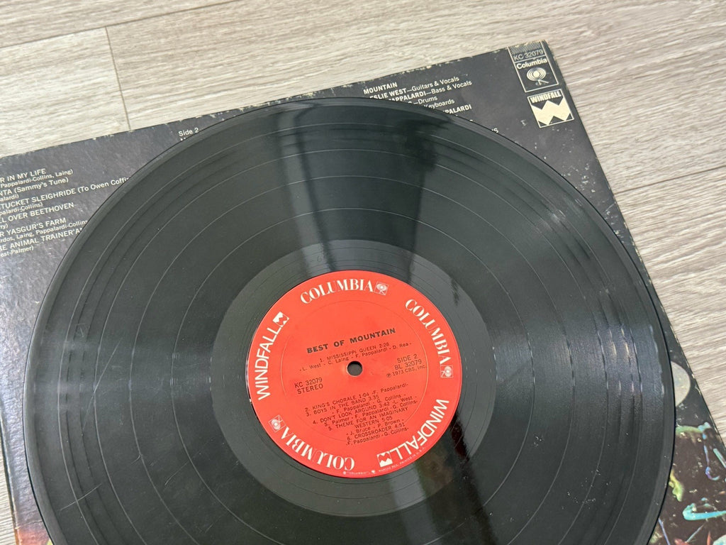The Best Of Mountain Featuring Leslie West & Felix Pappalardi Vinyl