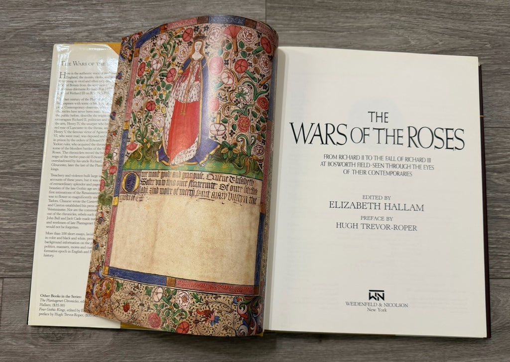 The WAR OF THE ROSES HARDCOVER - GOOD