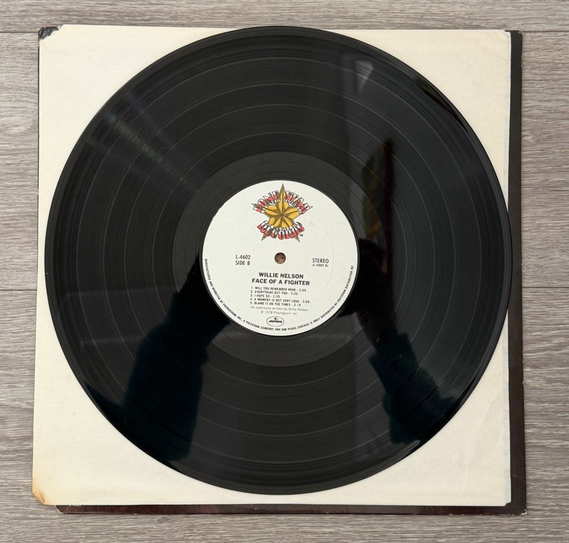 Willie Nelson - Face Of A Fighter 1978 LP Vinyl Album 