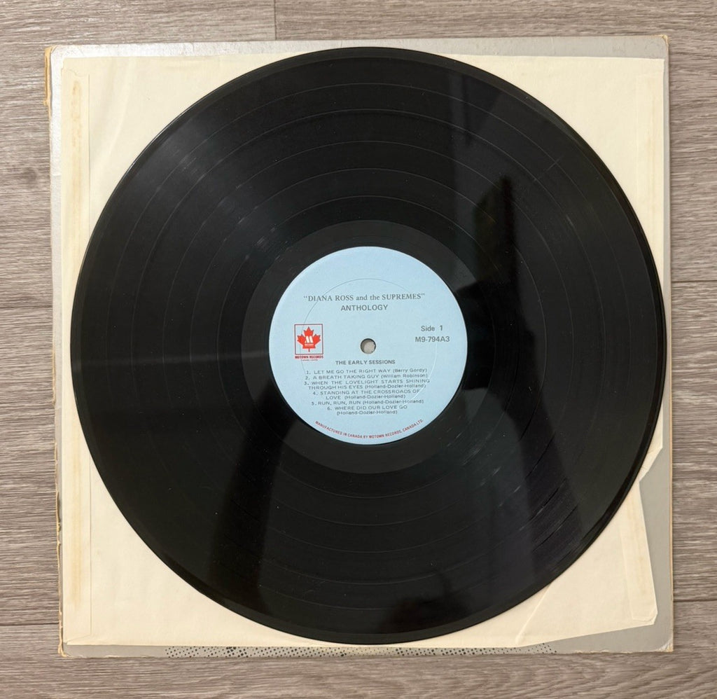 DIANA ROSS AND THE SUPREMES - Anthology (Motown M9 794A3 1974) 3 LP set vinyl
