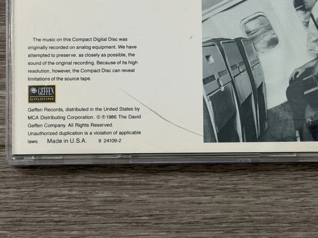 Neil Young Landing On Water CD 1986 Geffen Folk Rock