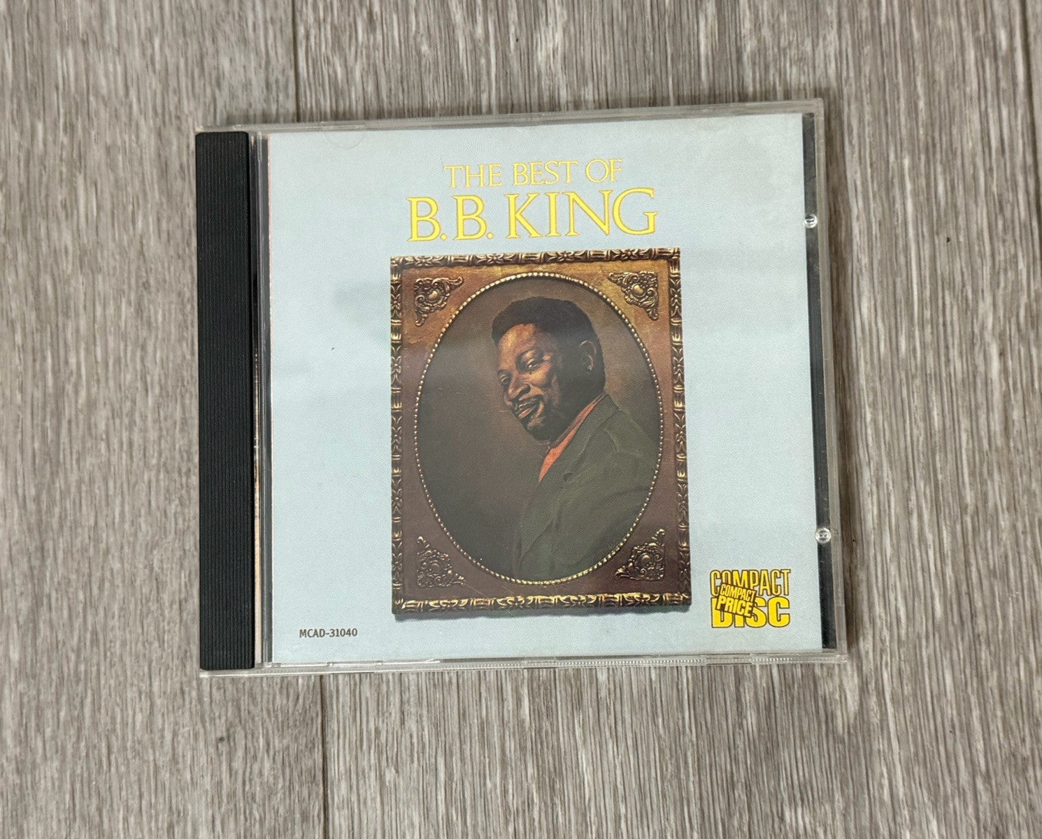 VINTAGE CD The Best of B.B. King MCAD-31040 Contains 9 songs VG+ 1987