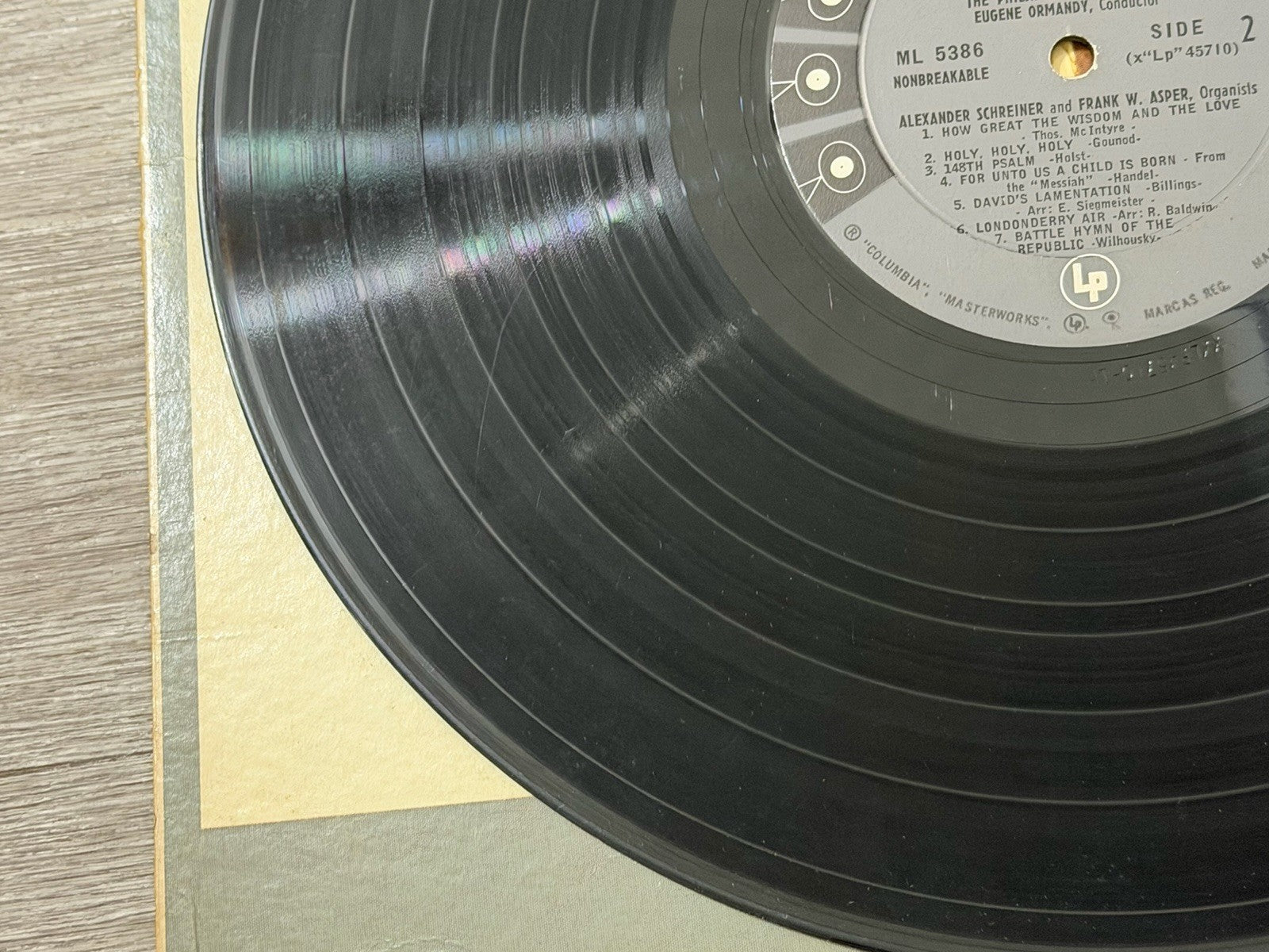 "The Lord's Prayer" Vinyl LP