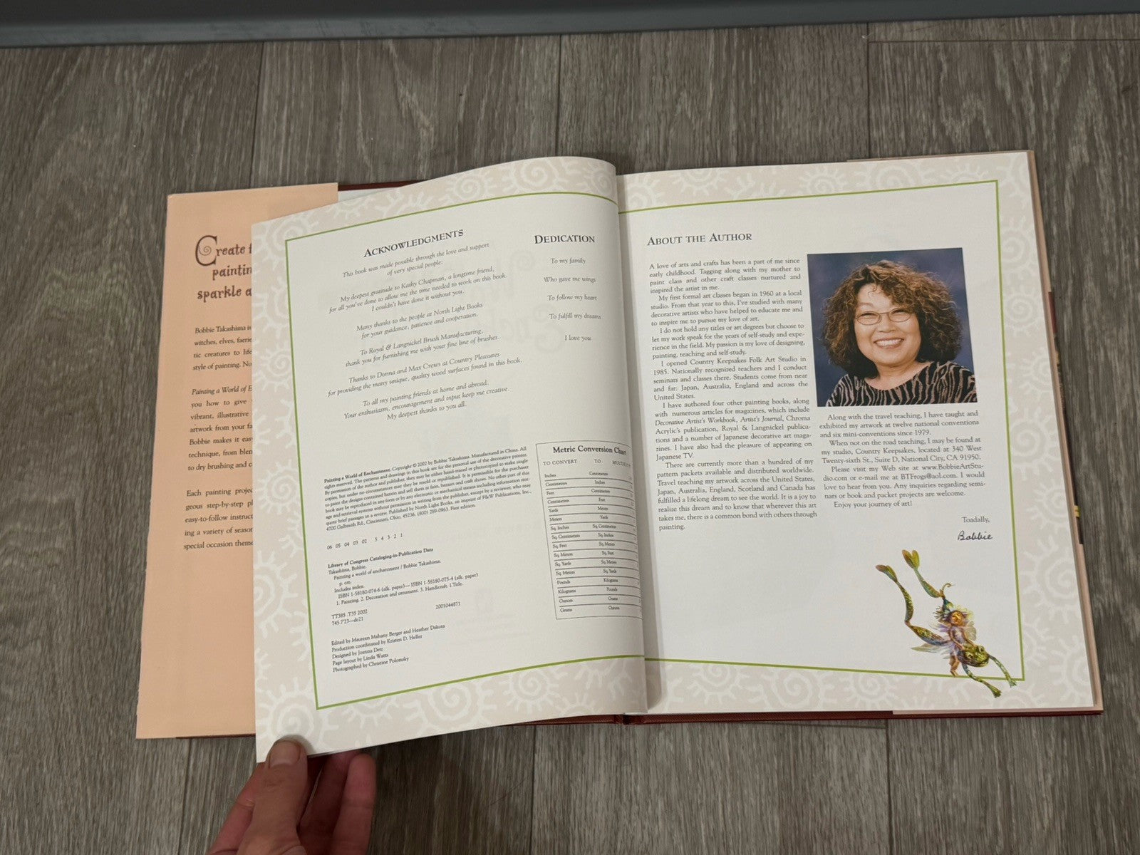 Painting a World of Enchantment Hardcover Instructional Book by Bobbie Takashima