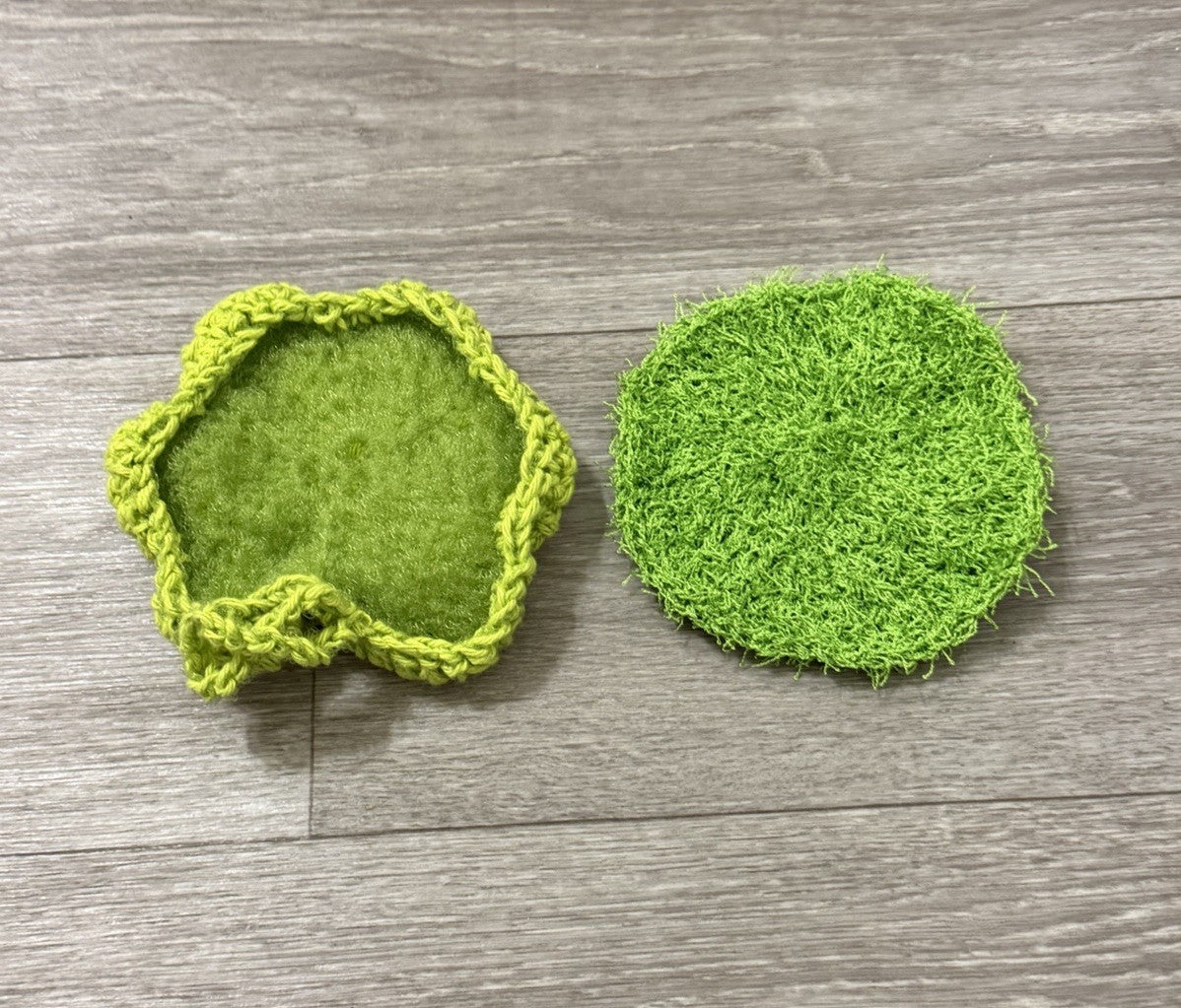 St. Patrick’s Day Crochet Dish Scrubby Set Of Two Handmade