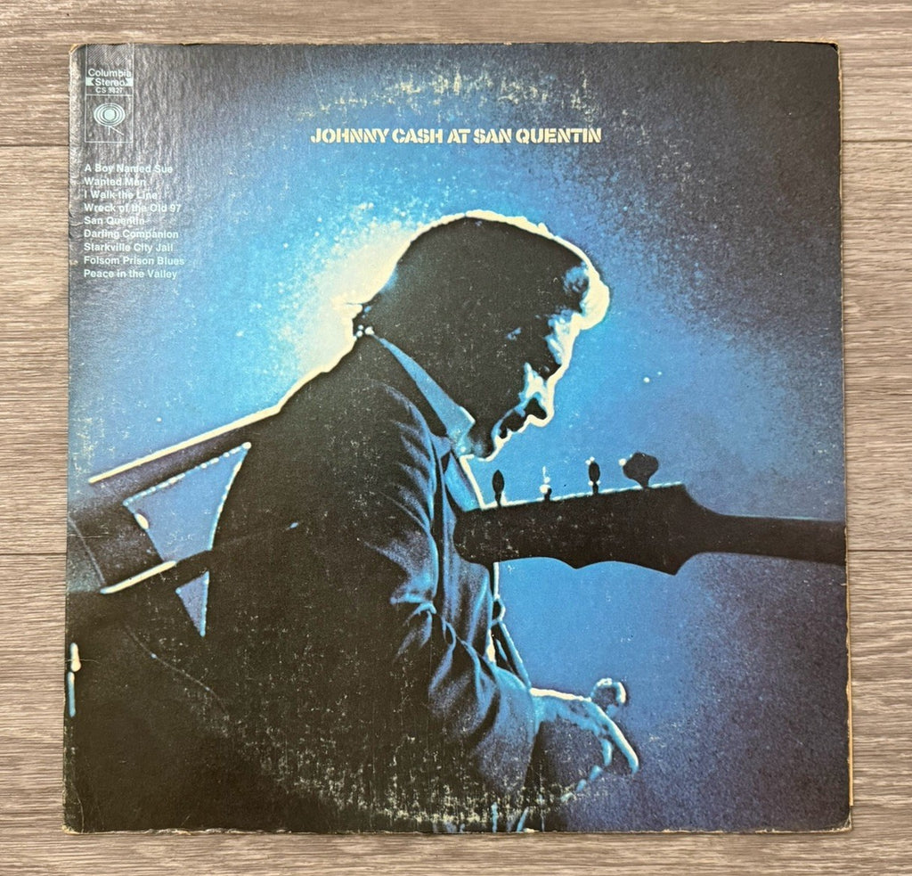 Johnny Cash at San Quentin Columbia CS 9827 Vinyl Album LP
