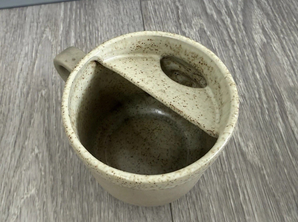 Fitz & Floyd, Stoneware/Pottery, Novelty Mustache Mug/Cup Character Face, 1970's