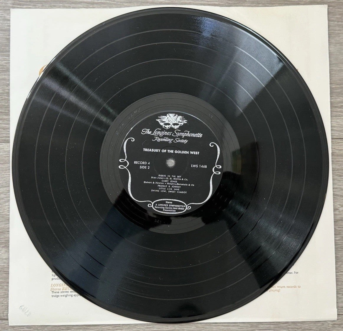 Treasury of the Golden West - Longines Multi-LP Box 6 Record Set - VG+