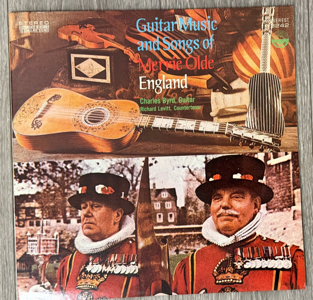 [JAZZ]~LP~CHARLIE BYRD (CHARLES)~Guitar Music And Songs Merrie Olde England