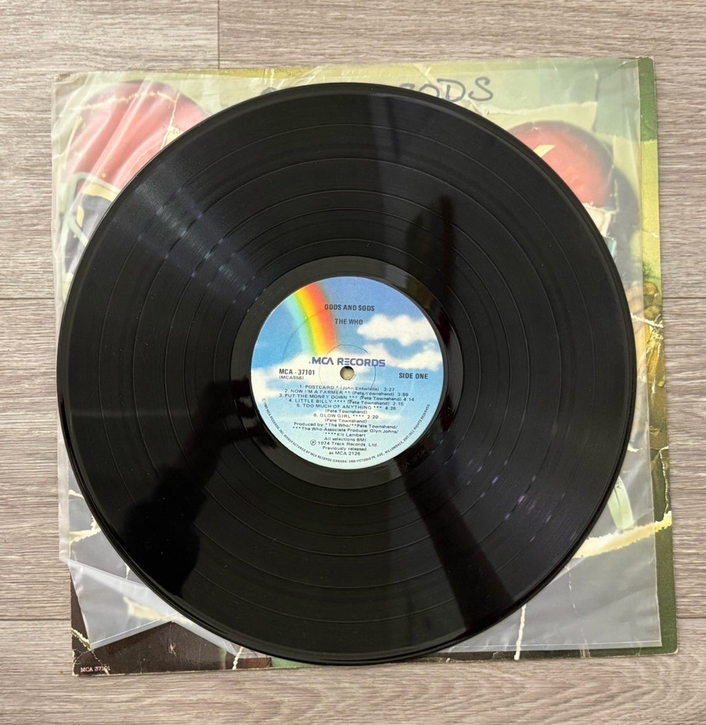THE WHO-ODDS AND SODS ORIGINAL 1974 Rerelease MCA 37101 VG+