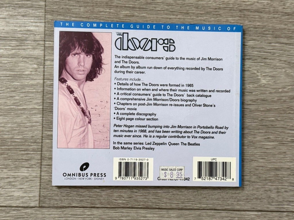 The Complete Guide To The Music Of The Doors By Peter K Hogan  1994