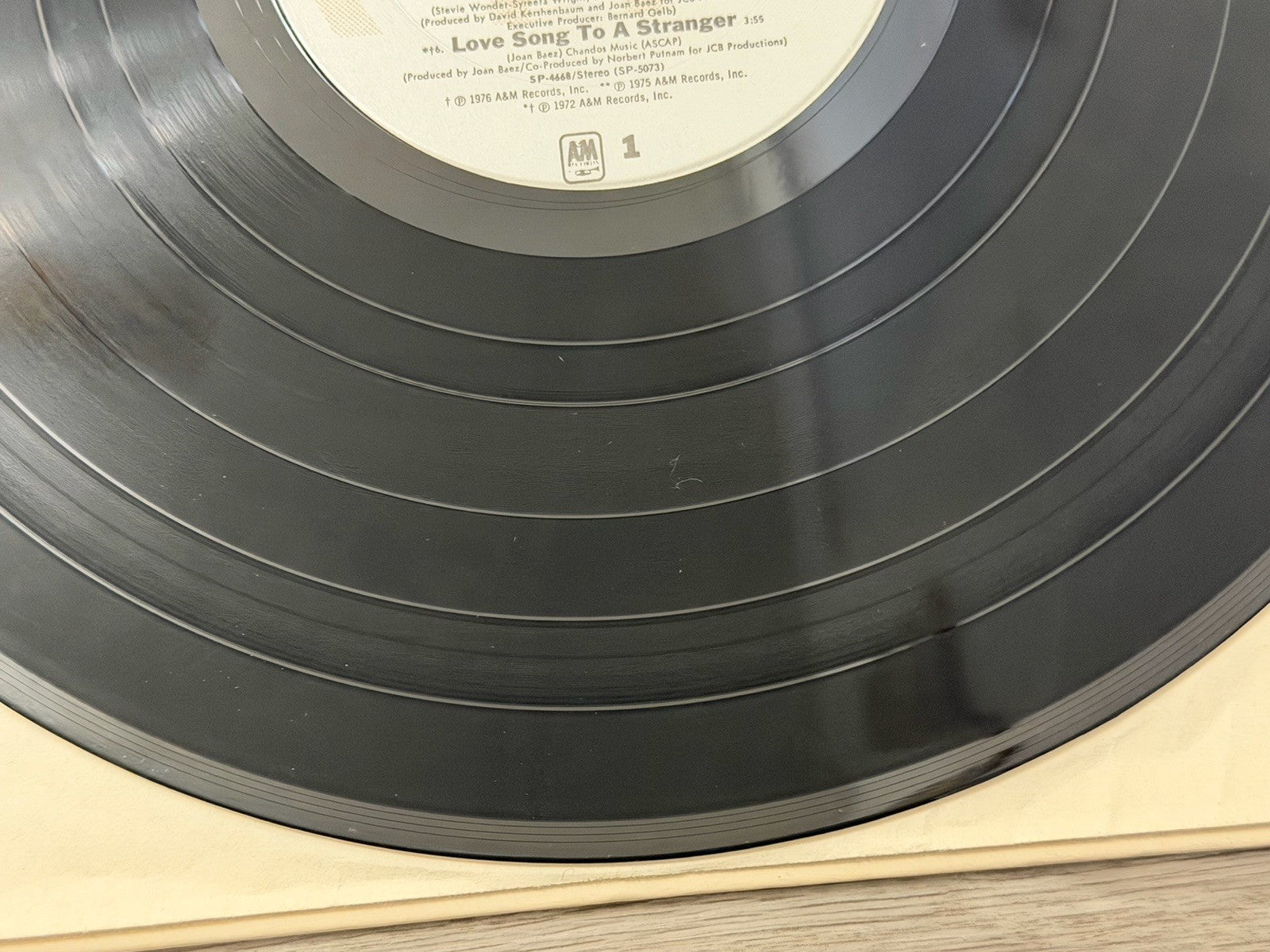 Joan Baez ‎– The Best Of Joan C. Baez Vinyl, LP 1977 A&M Records ‎– SP-4668