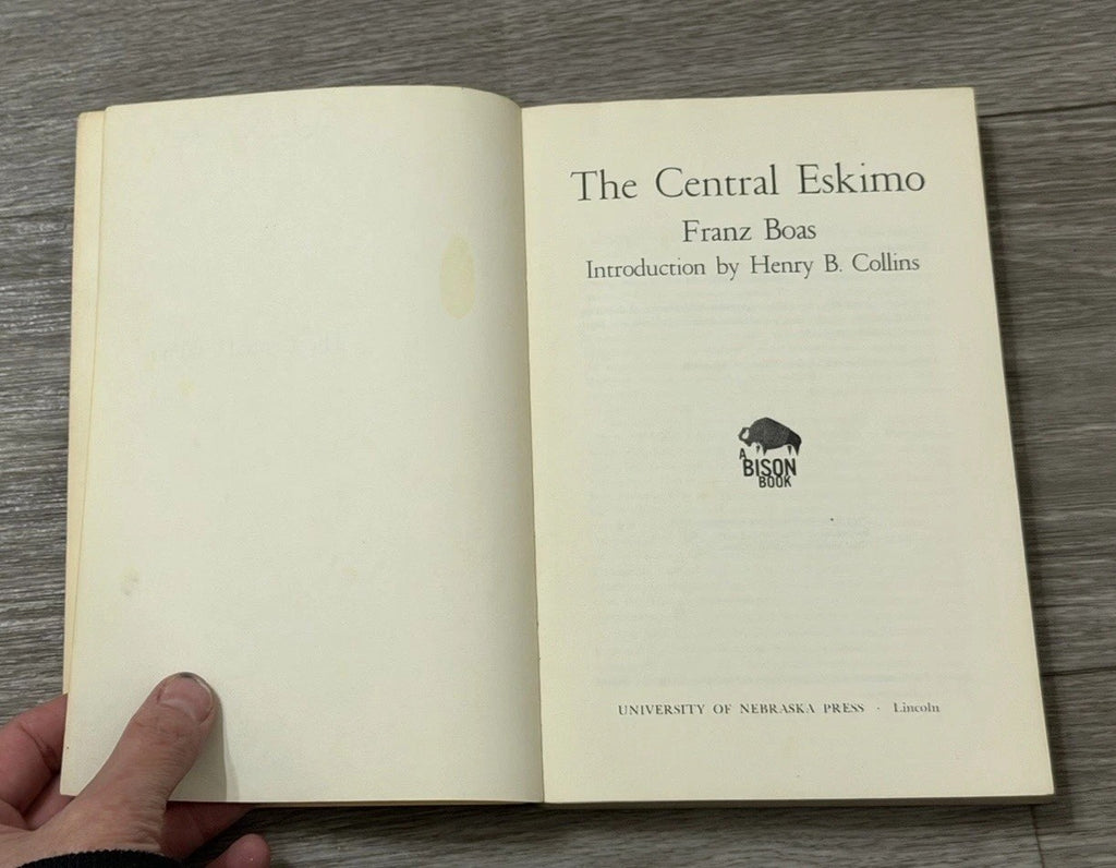The Central Eskimo by Franz Boas [1964]