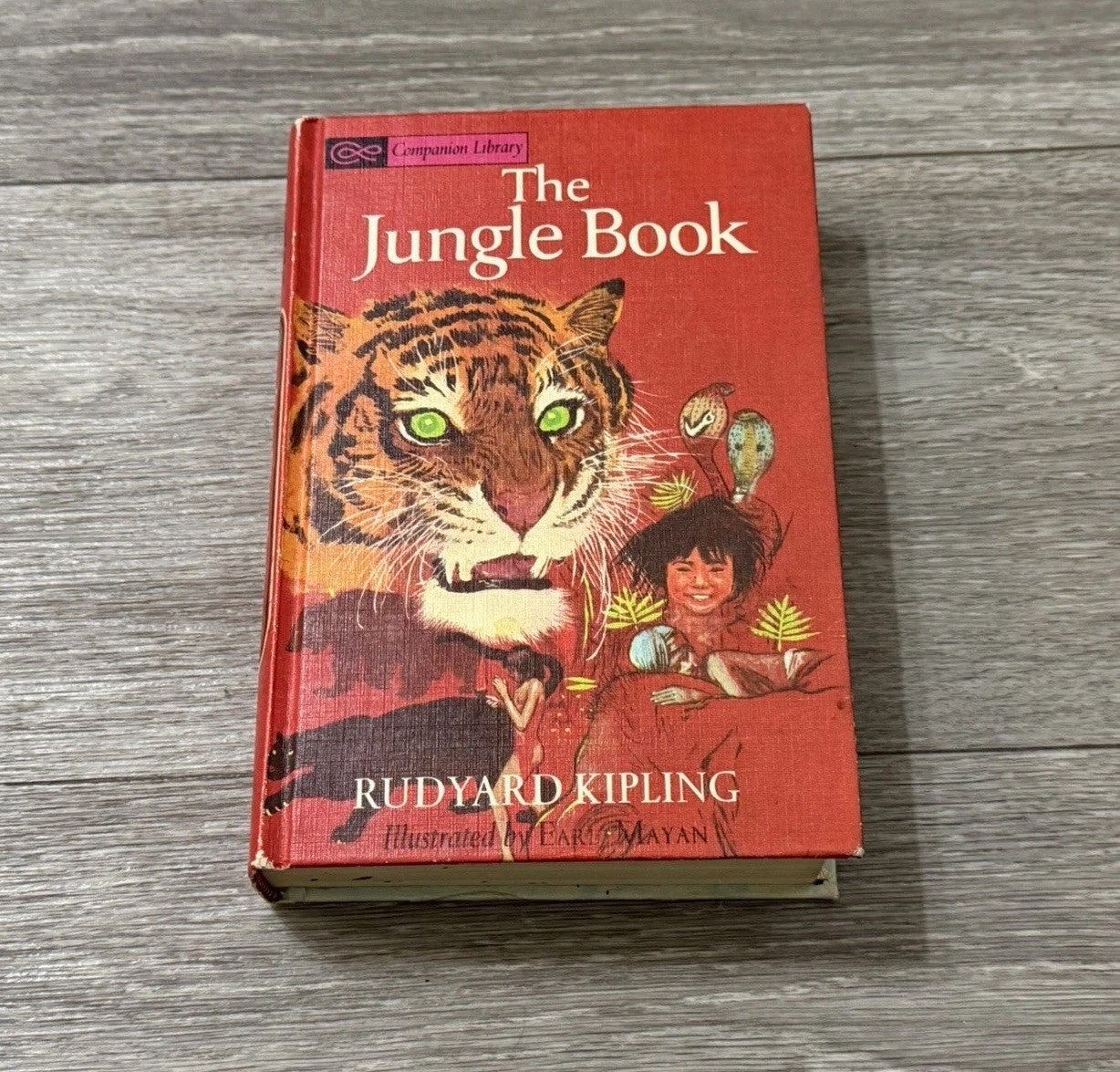 1965 Rudyard Kipling The Jungle Book Hardback Book