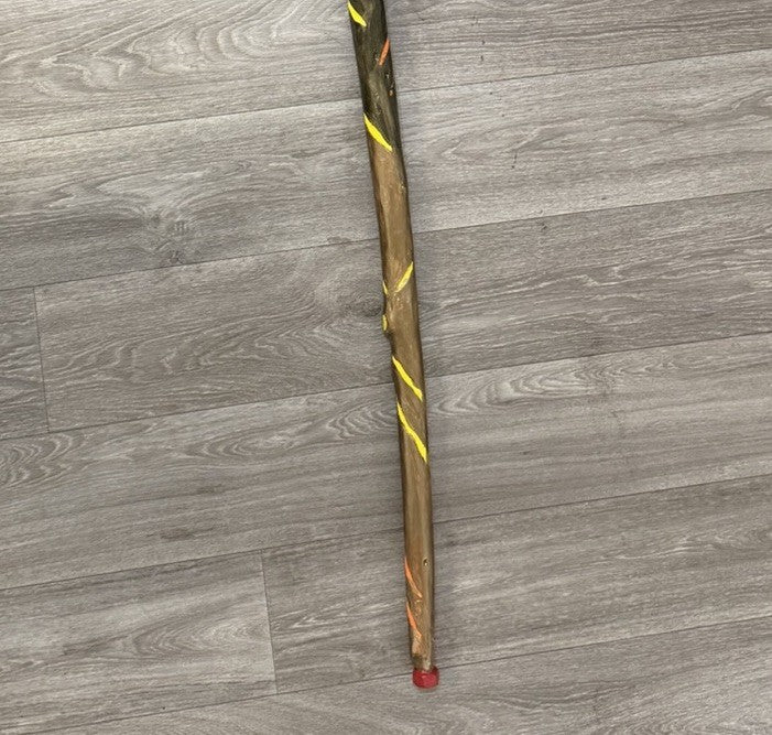 Handmade Walking Stick By Artisan - One Of A Kind - 66.” Tall Made In Colorado