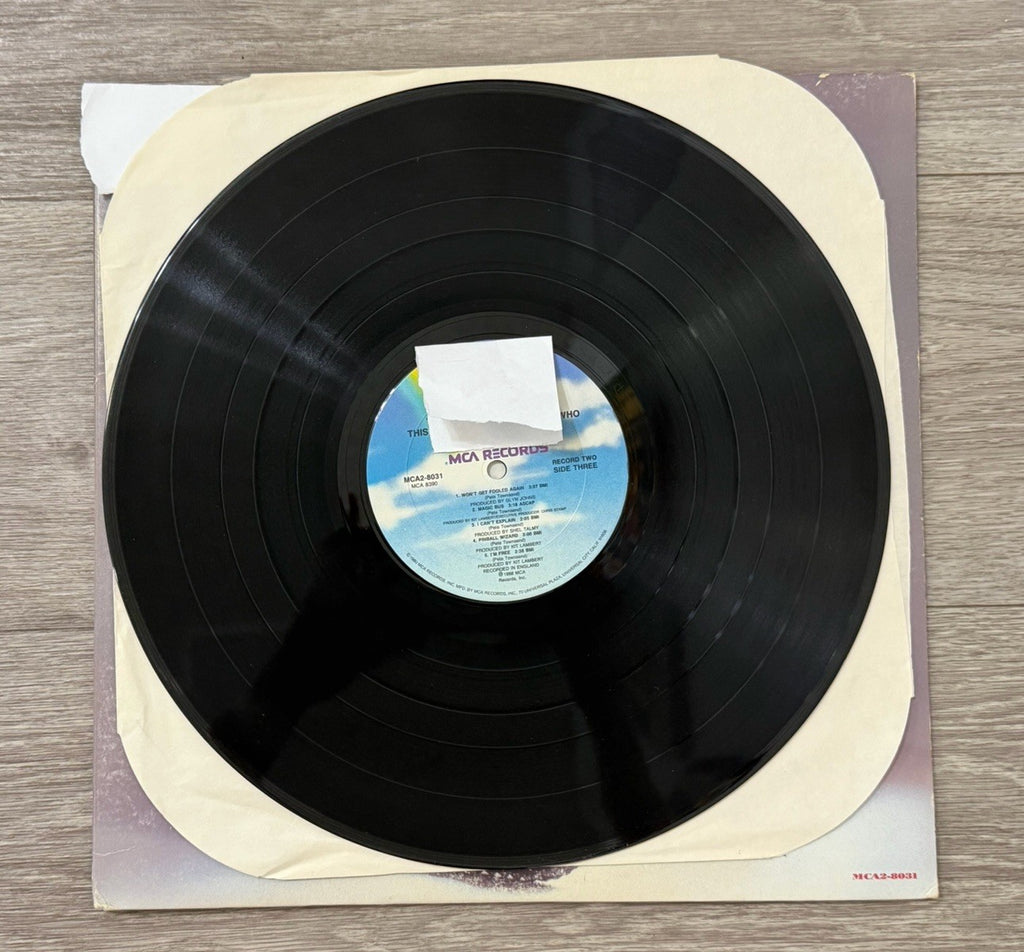 The Who – Who’s Better Who’s Best 1×LP MCA2-8031 1988 VG+ Missing One Record