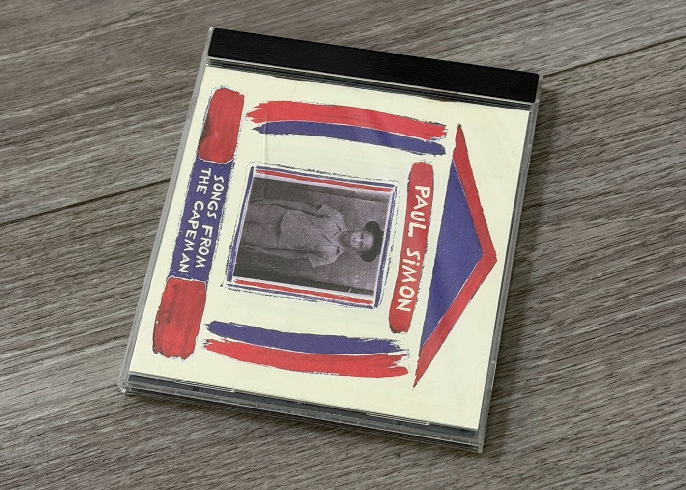 Paul Simon Music CD - Songs from The Capeman Cracked Case