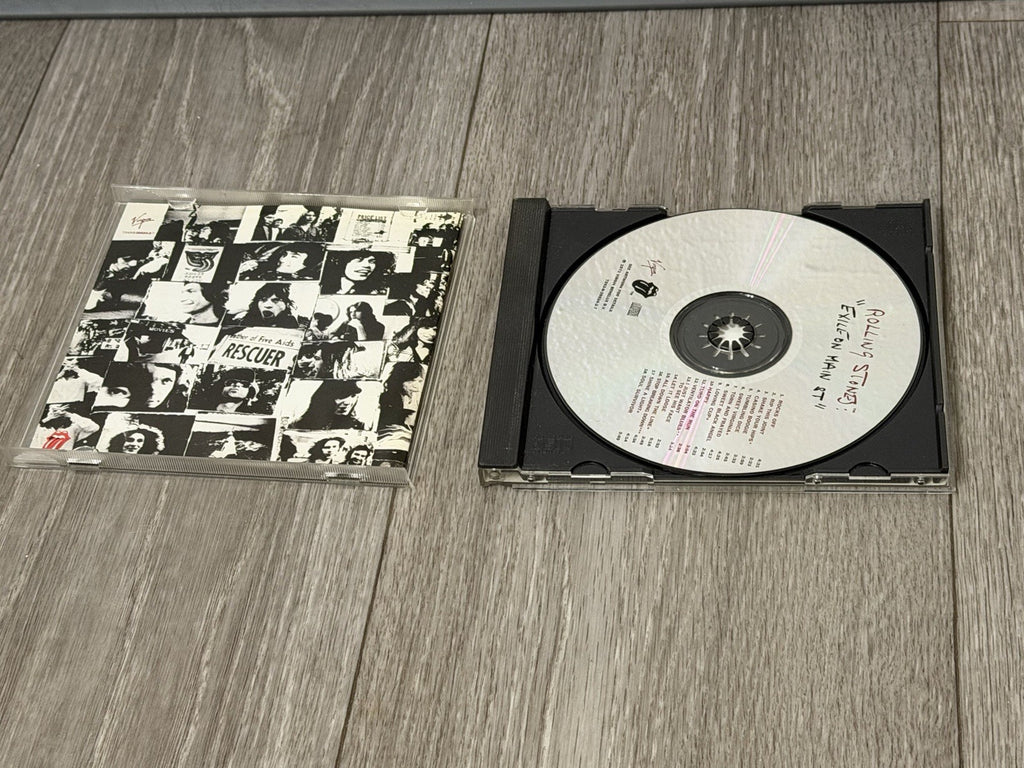 The Rolling Stones Exile On Main Street CD Cracked Case