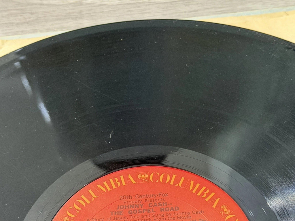 Johnny Cash "Gospel Road" Vinyl 2XLP USA 1973