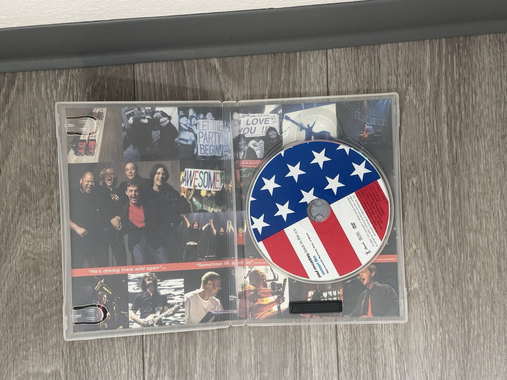 Paul McCartney Back in the U.S. DVD 2002 Concert Film Rock Music : VG