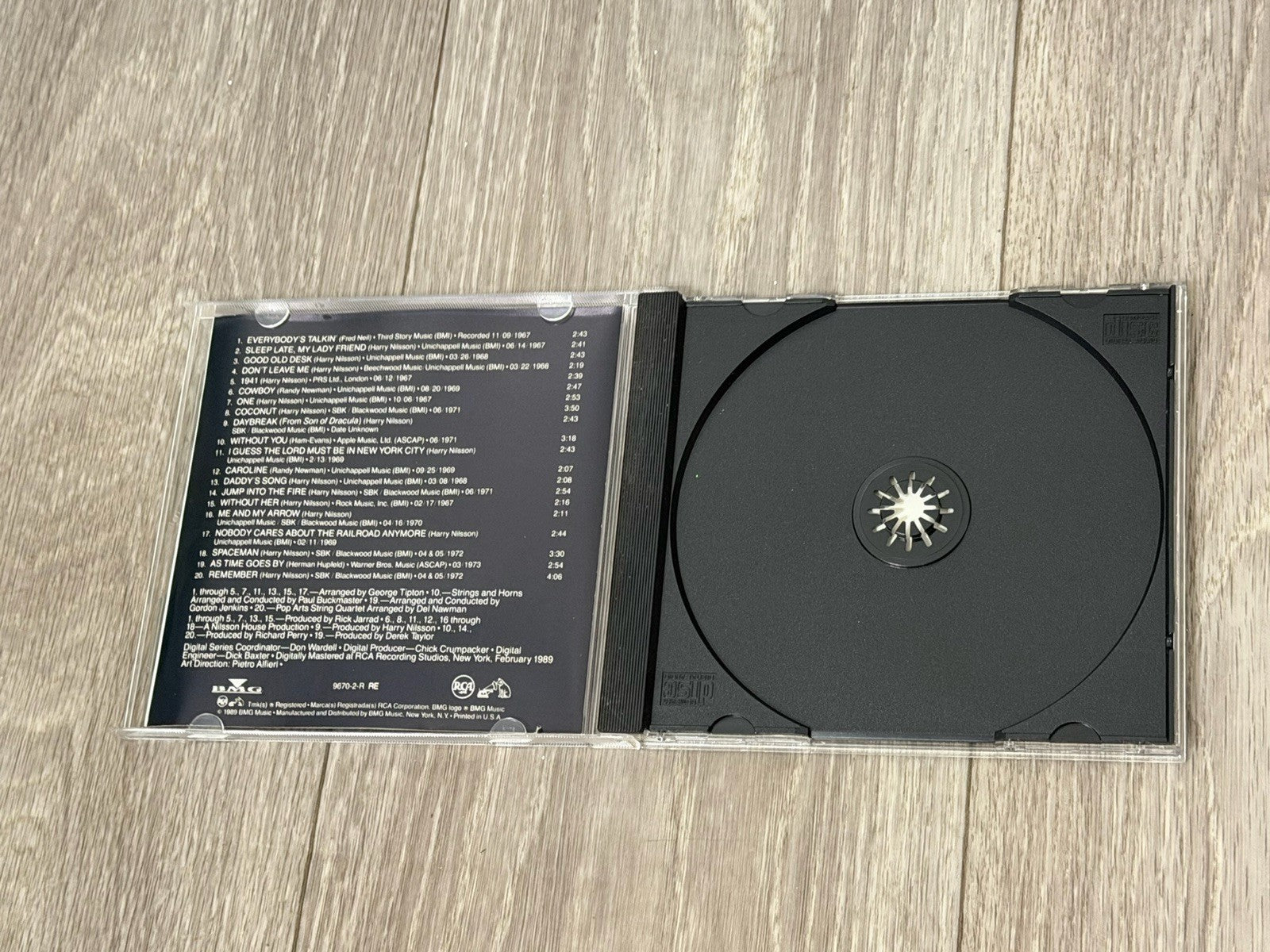 HARRY NILSSON All Time Greatest Hits 1989 CD
