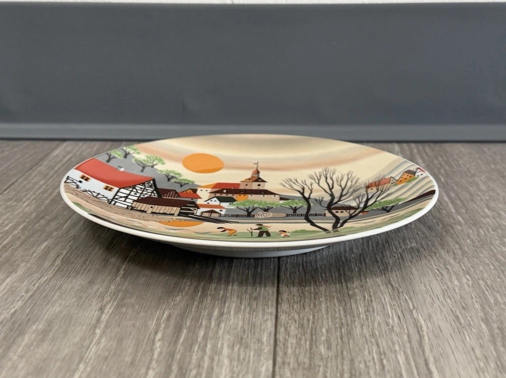 German plate Muhle in Franken Barbara Lurstenhofer E&A Bockling 7-7/8”