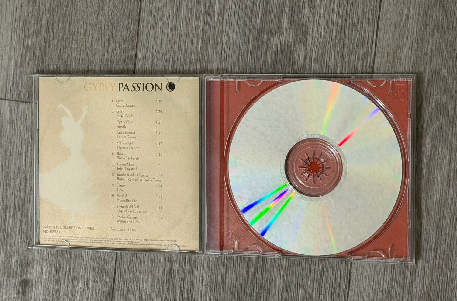 Gypsy Passion: New Flamenco (Narada Collection Series) - Music CD