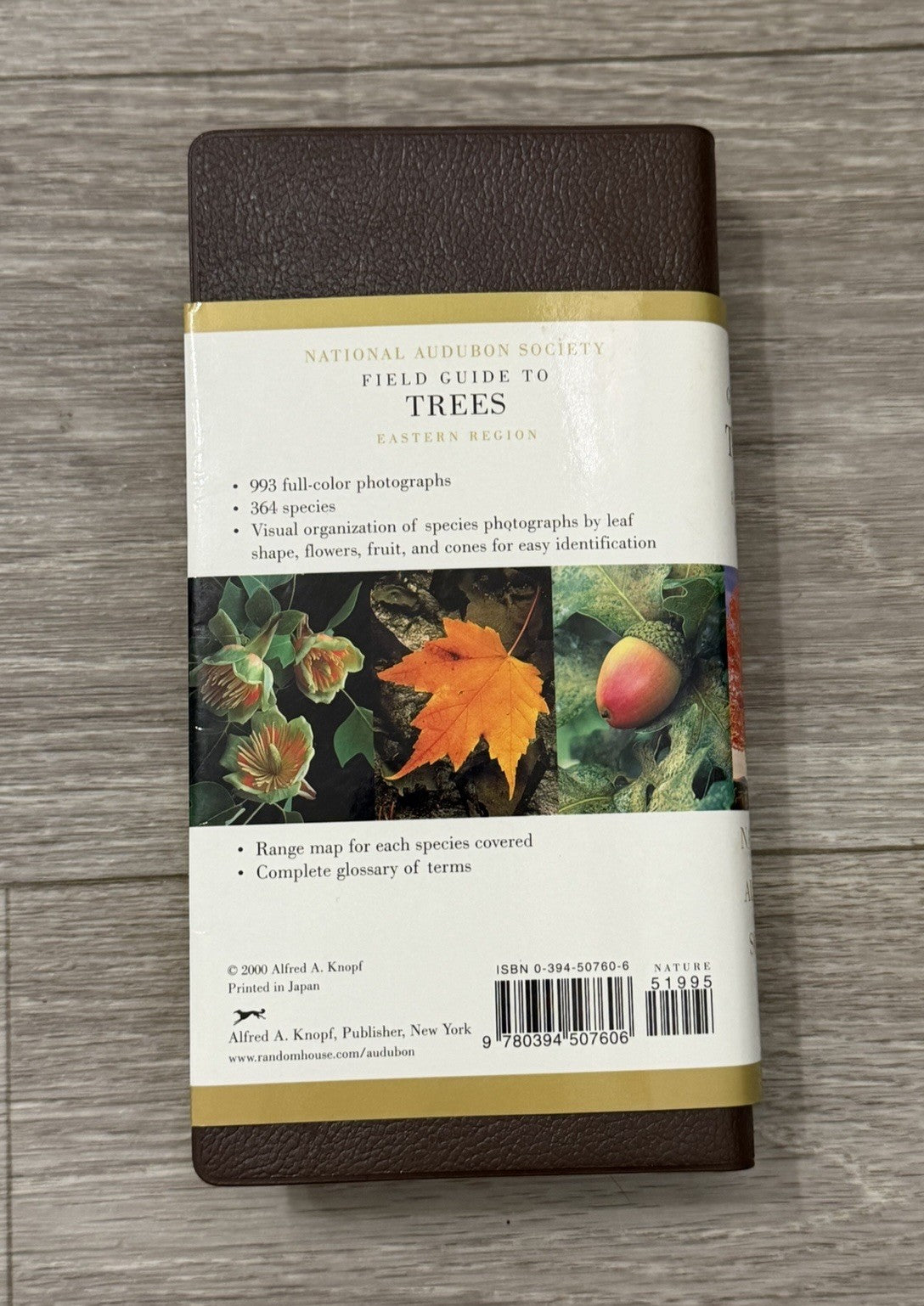 National Audubon Society Field Guide to Trees Eastern Region First Edition 1980