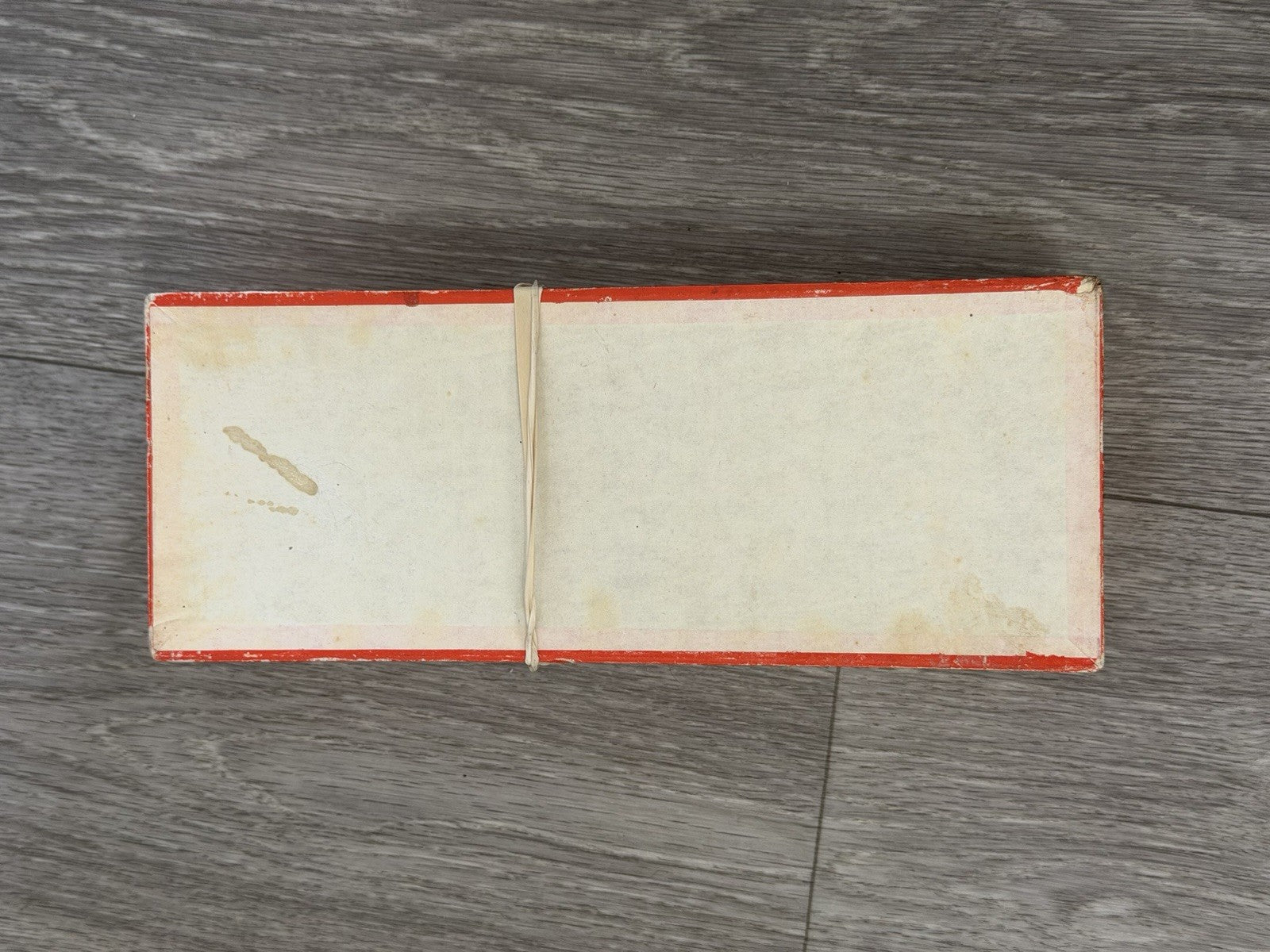 Vintage Chinese Opera Face Painting Miniature Clay Mask Box Tang BROKEN BOX