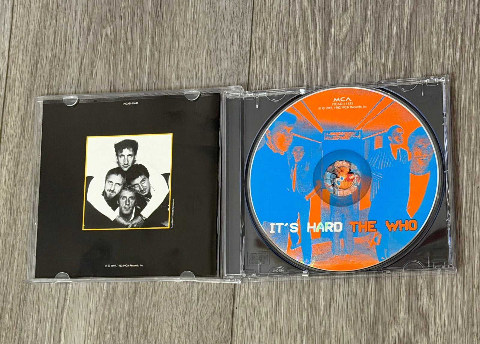 The Who - It's Hard - The Who CD MIVG The Fast Free Shipping - CASE CRACKED