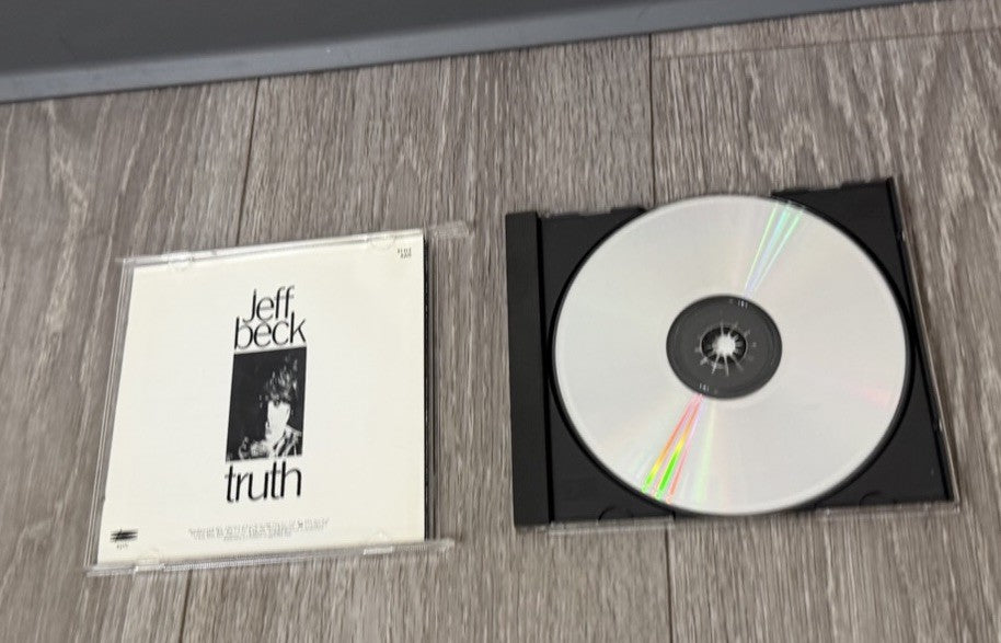 Jeff Beck - Truth CD 1968 Classic Rock Epic Label Legendary Guitar CRACKED CASE