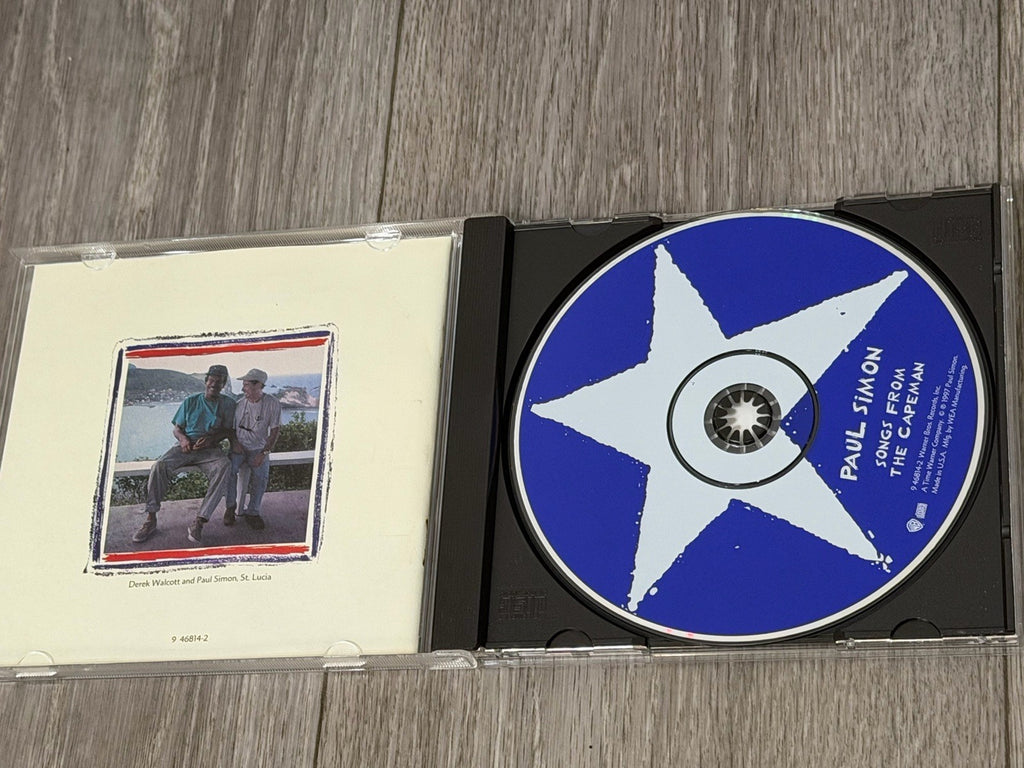Paul Simon Music CD - Songs from The Capeman Cracked Case