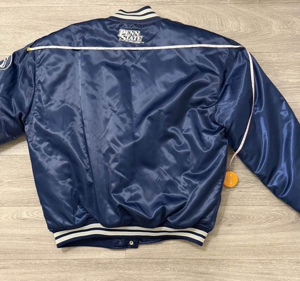 Penn State Varsity  Bomber Jacket Colosseum Made In Korea Vintage XL
