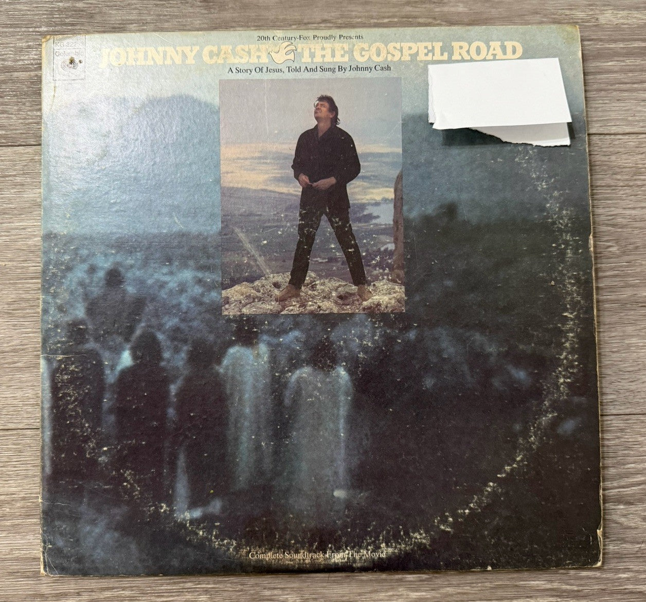 Johnny Cash "Gospel Road" Vinyl 2XLP USA 1973