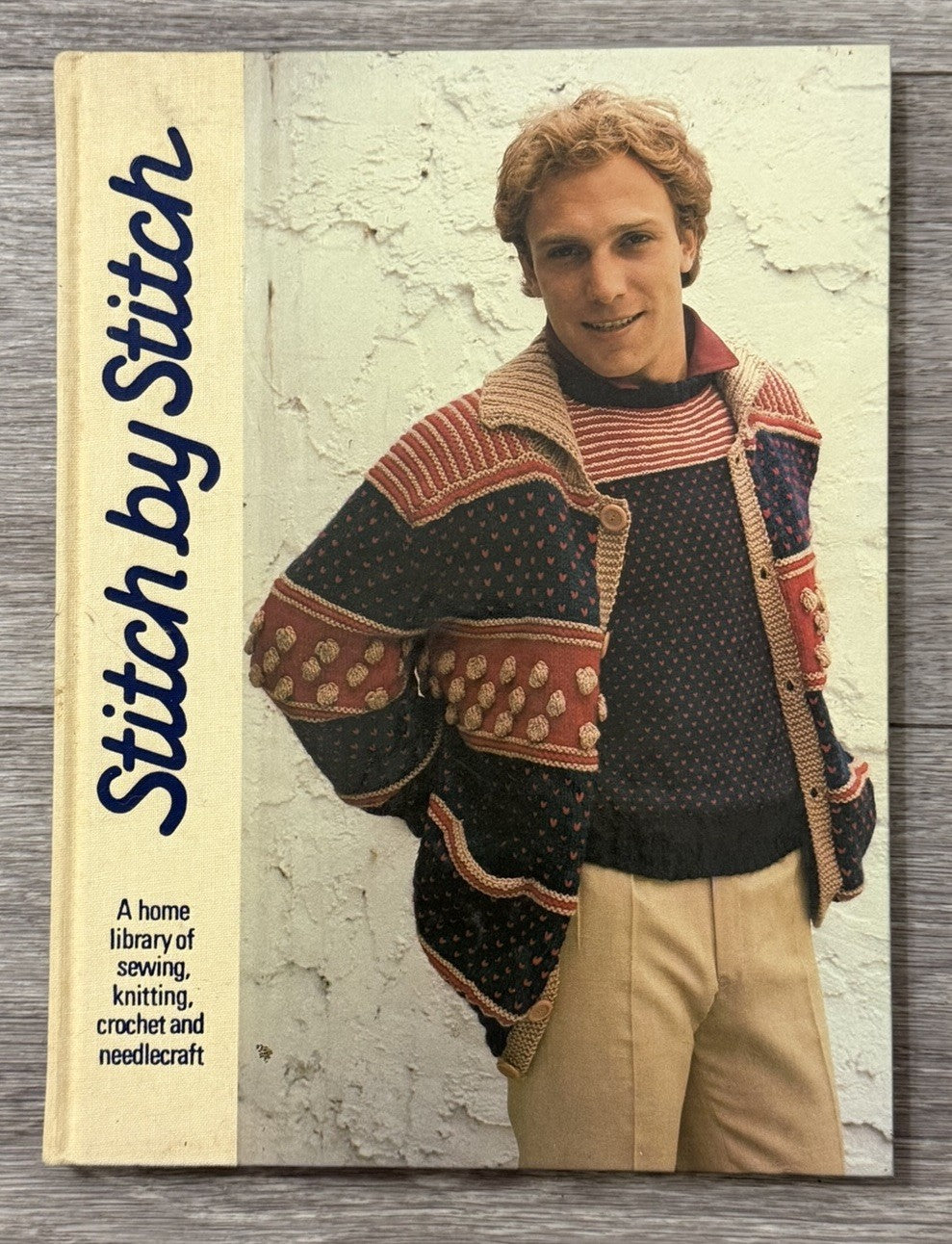  VTG Vol. 9 Stitch By Stitch Hardbound Book Sewing, Knitting ETC Totstar Books