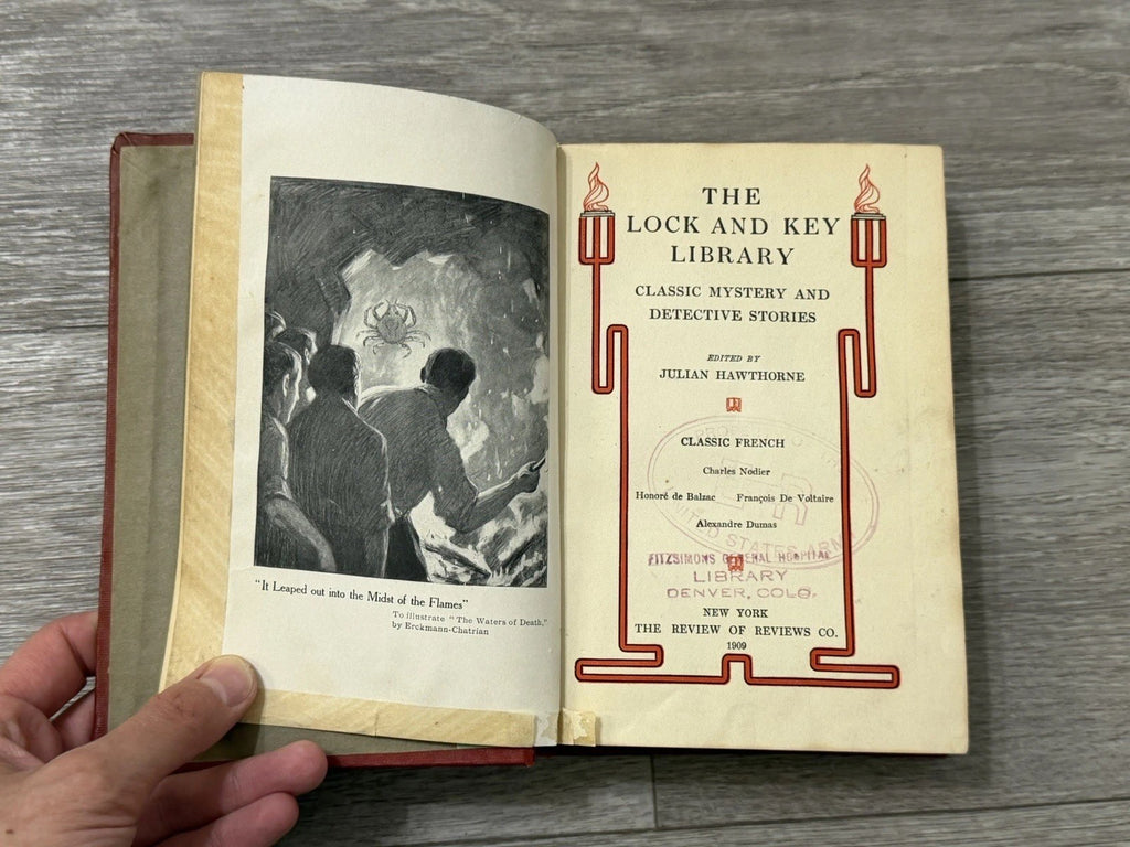 Lock & Key Library Classic Mystery & Detective Stories Classic French 1909