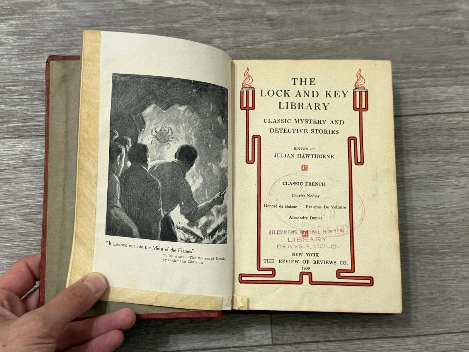 Lock & Key Library Classic Mystery & Detective Stories Classic French 1909