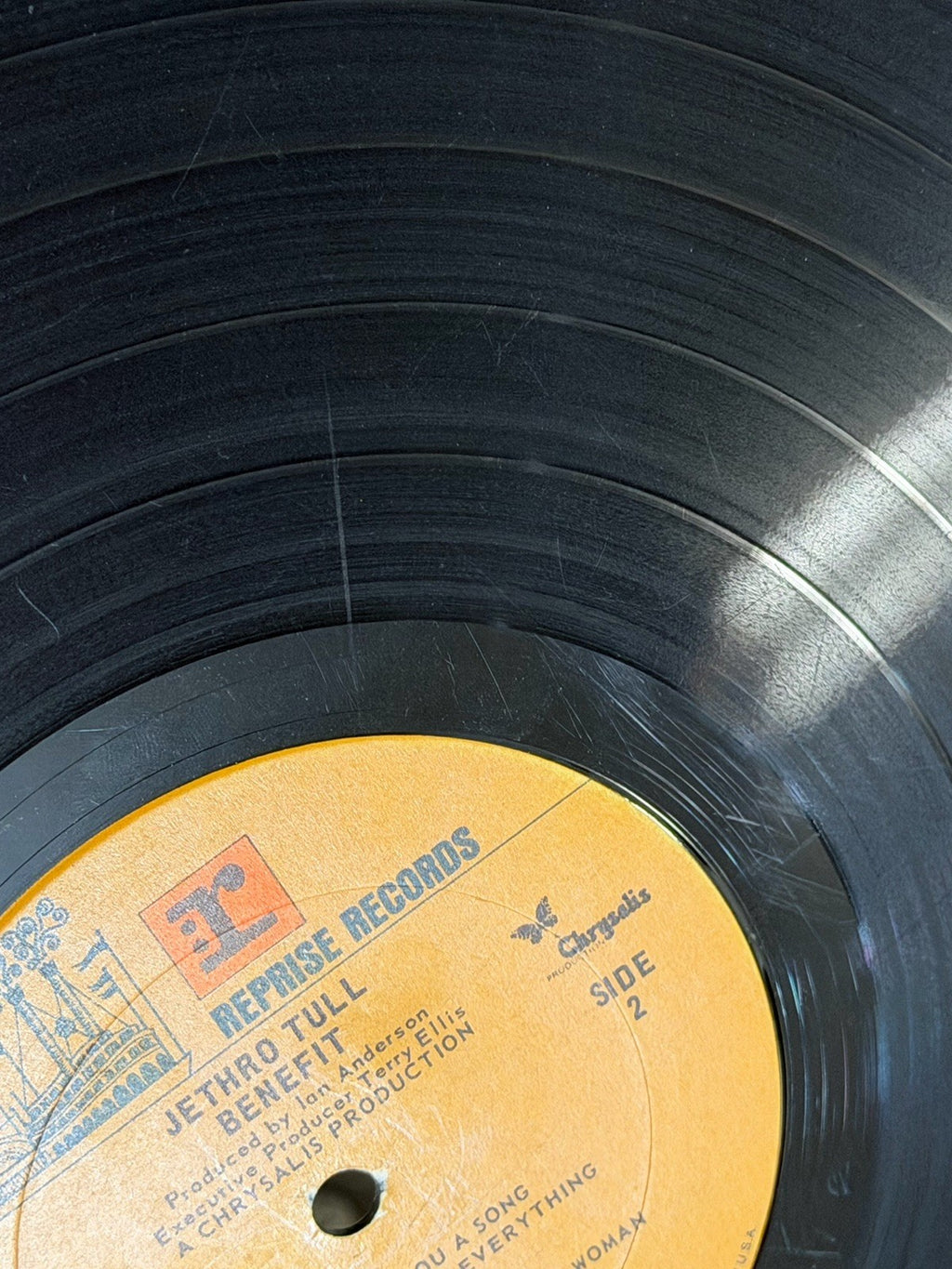 Jethro Tull Benefit -  Vinyl Album  1970  Reprise - RS 6400 VG/G