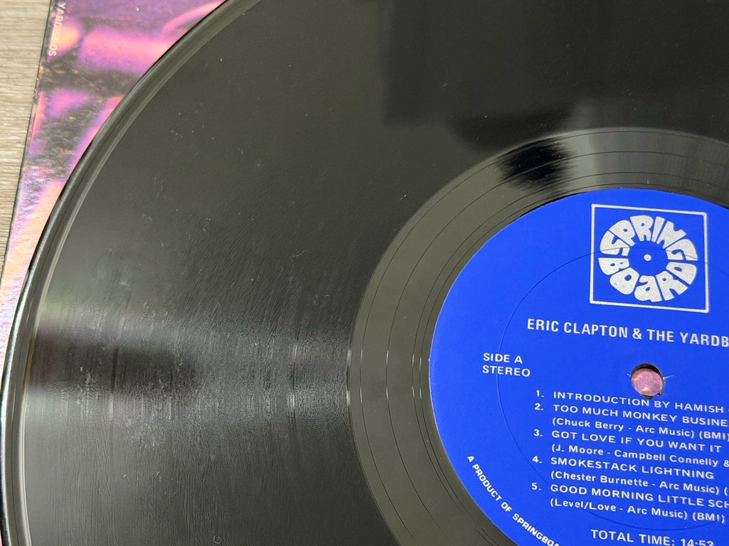ERIC CLAPTON - And The Yardbirds - 1972 Vinyl 12'' Lp
