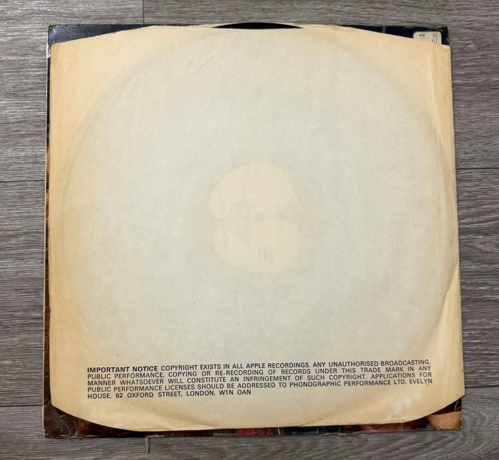 BADFINGER Straight Up LP Apple 1972 Stereo EARLIEST EVER UK 1st Press VG
