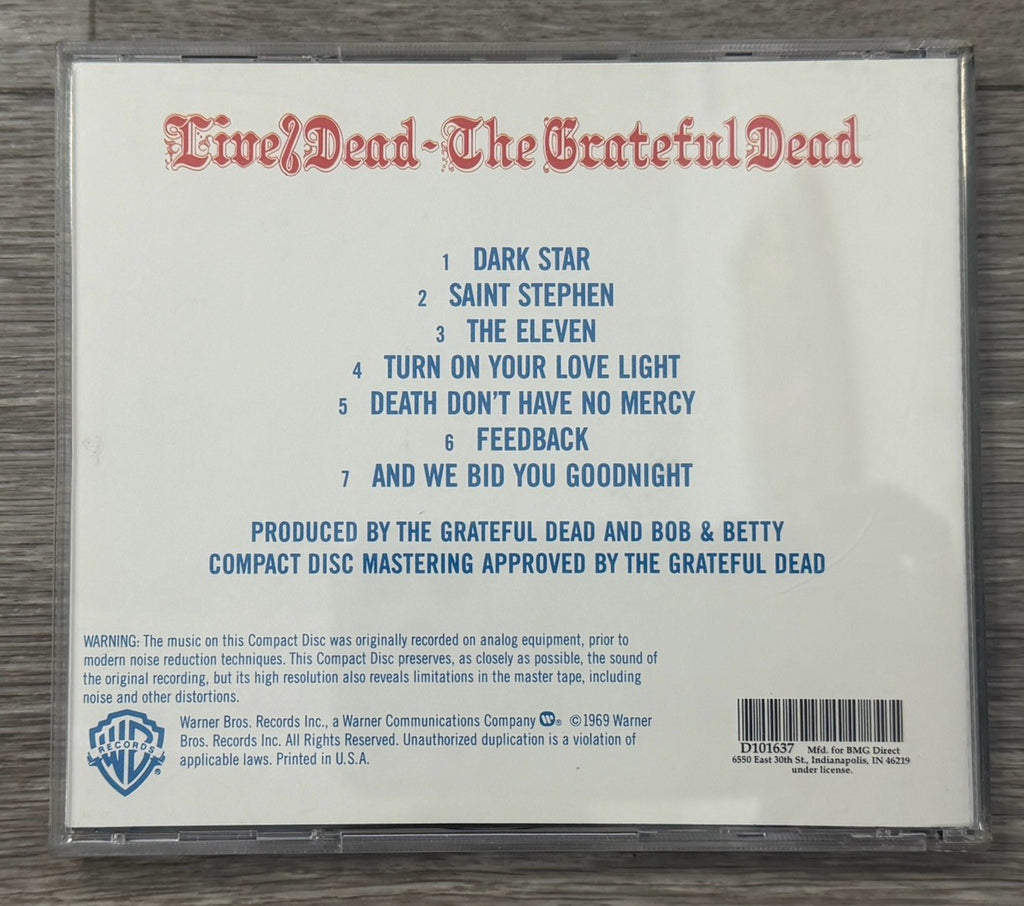 Live / Dead by Grateful Dead (CD, 1990)