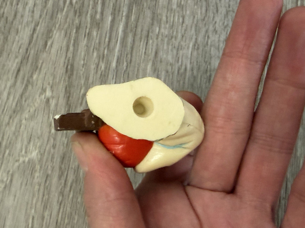 VINTAGE Ghost With Jack O’Lantern Figurine Halloween Plastic