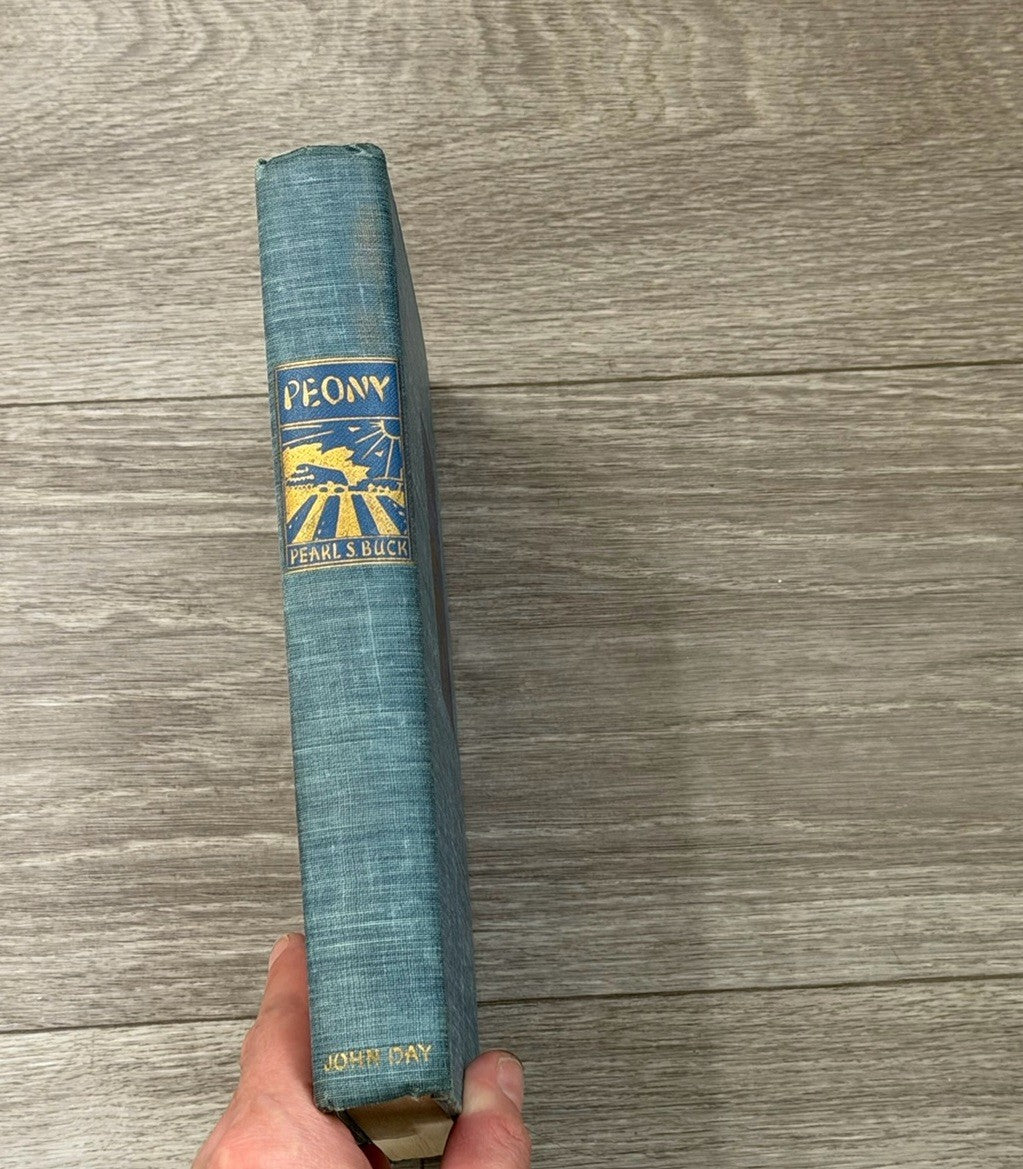 Peony by Pearl S. Buck Vintage Book - Hardcover 1948 1st Edition