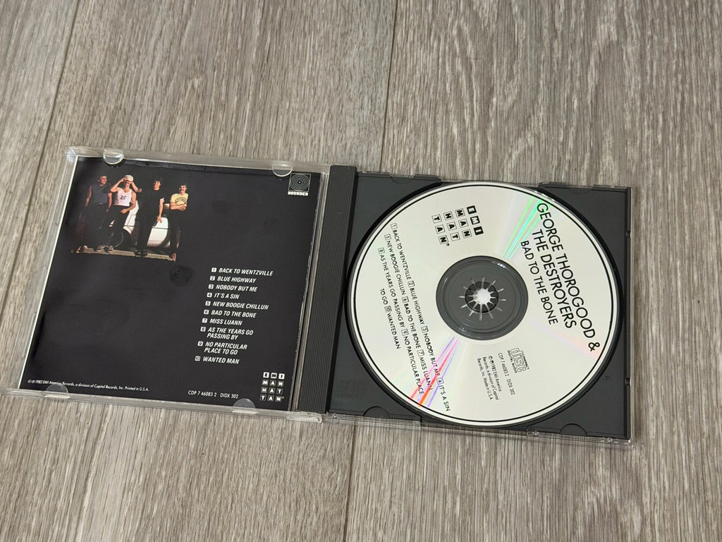 George Thorogood & The Destroyers - Bad To The Bone (CD, EMI) CDP 7 4608 2