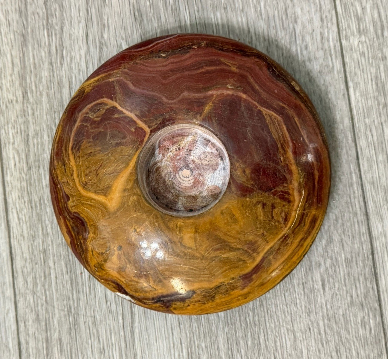 Vintage Polished Round Tea Light Candle Holder Home Decor