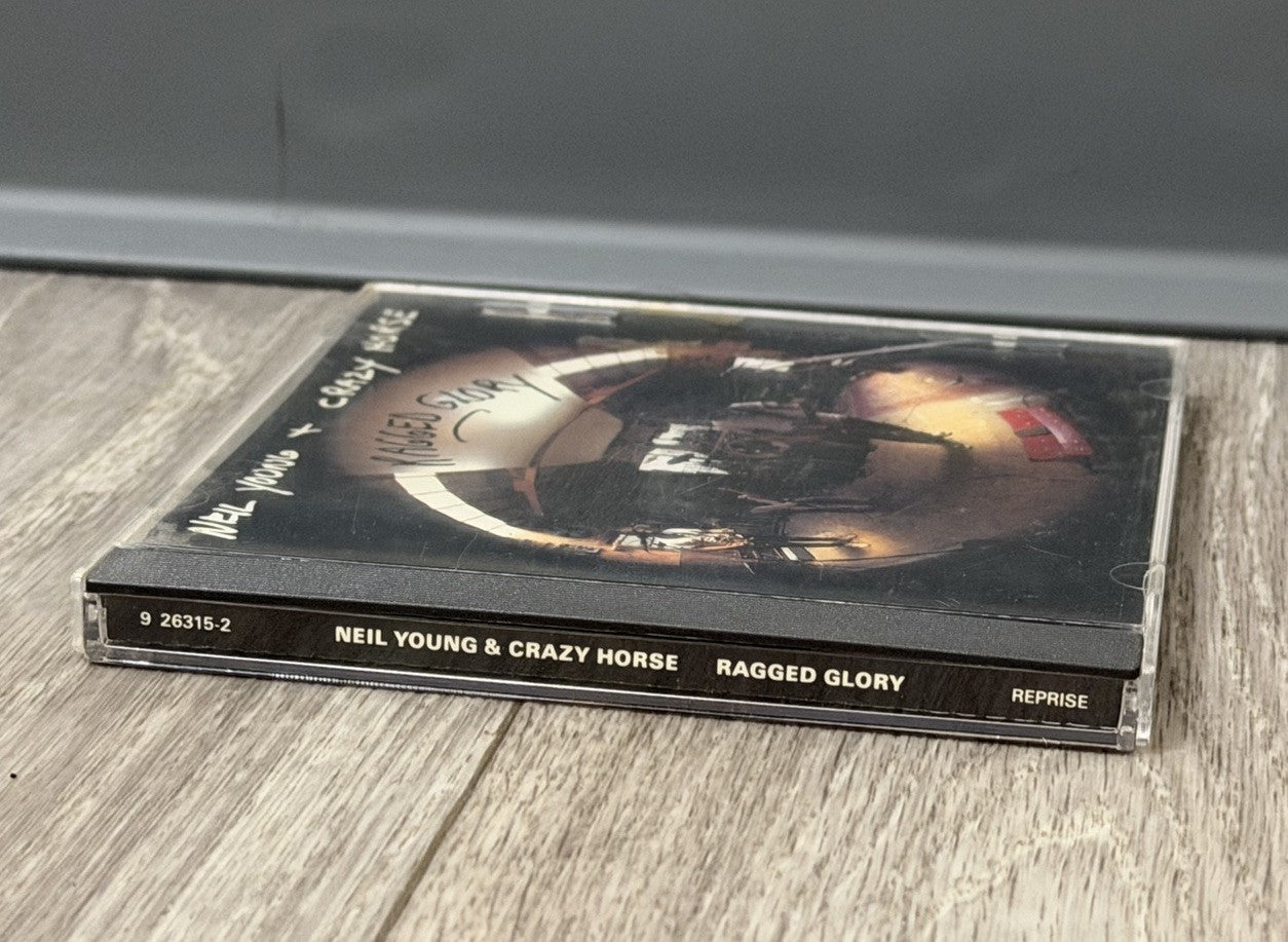 Neil Young Crazy Horse CD Ragged Glory 1990 Album Rock Classic Reprise Music