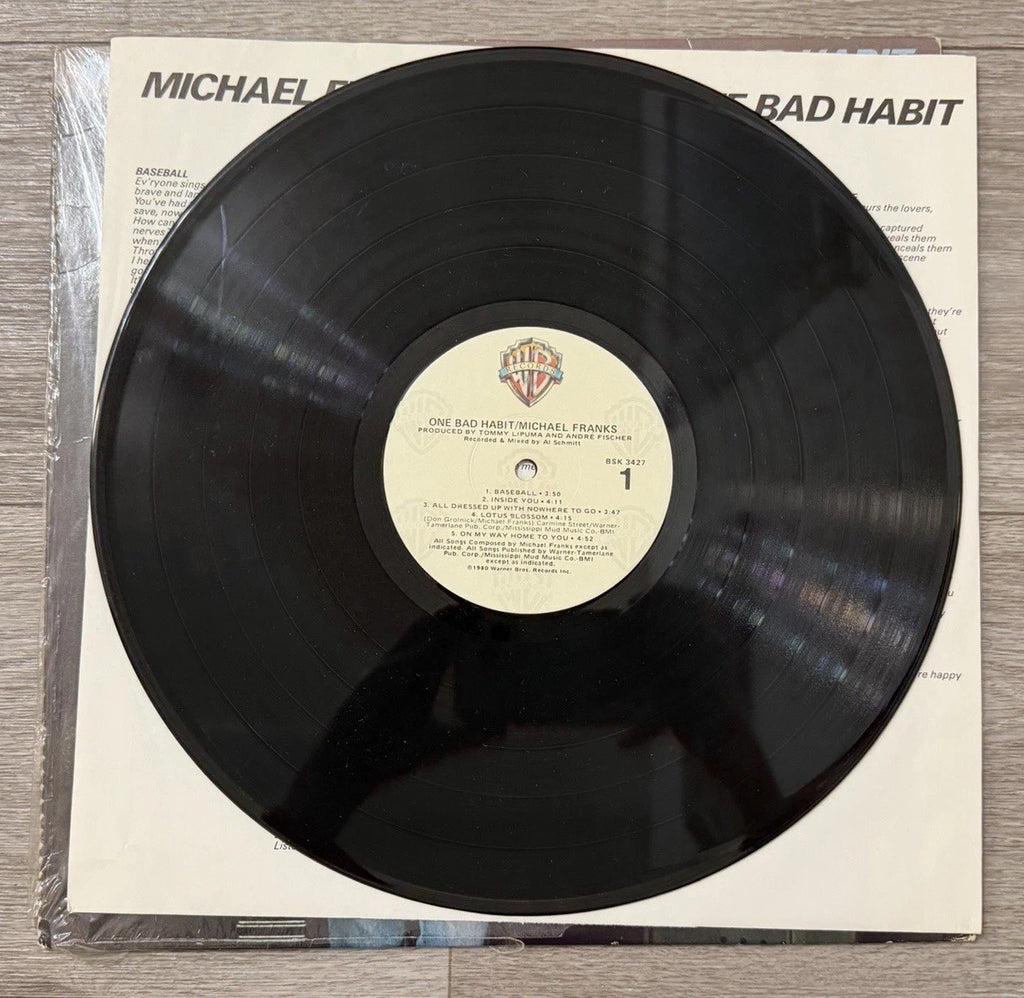 Michael Franks One Bad Habit Vinyl BSK-3427