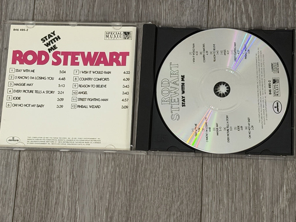 Rod Stewart Stay With Me 1992 Special Music Audio CD