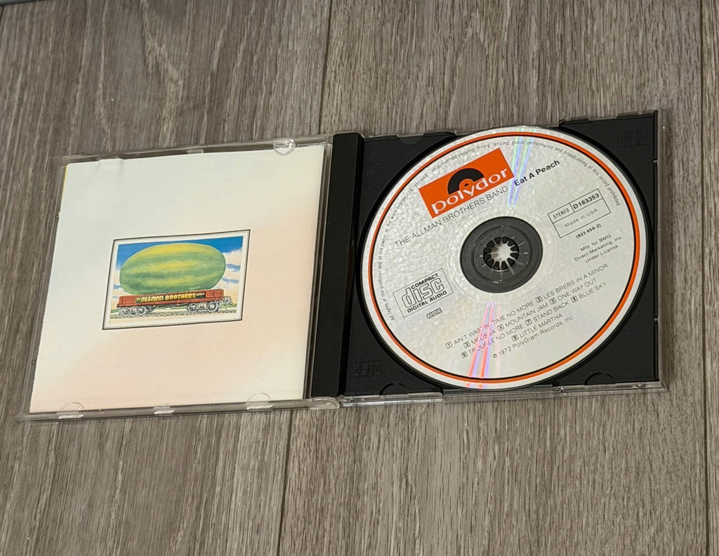 The Allman Brothers Band Eat a Peach Polydor 823 654-2CD Remastered US Rock Blue